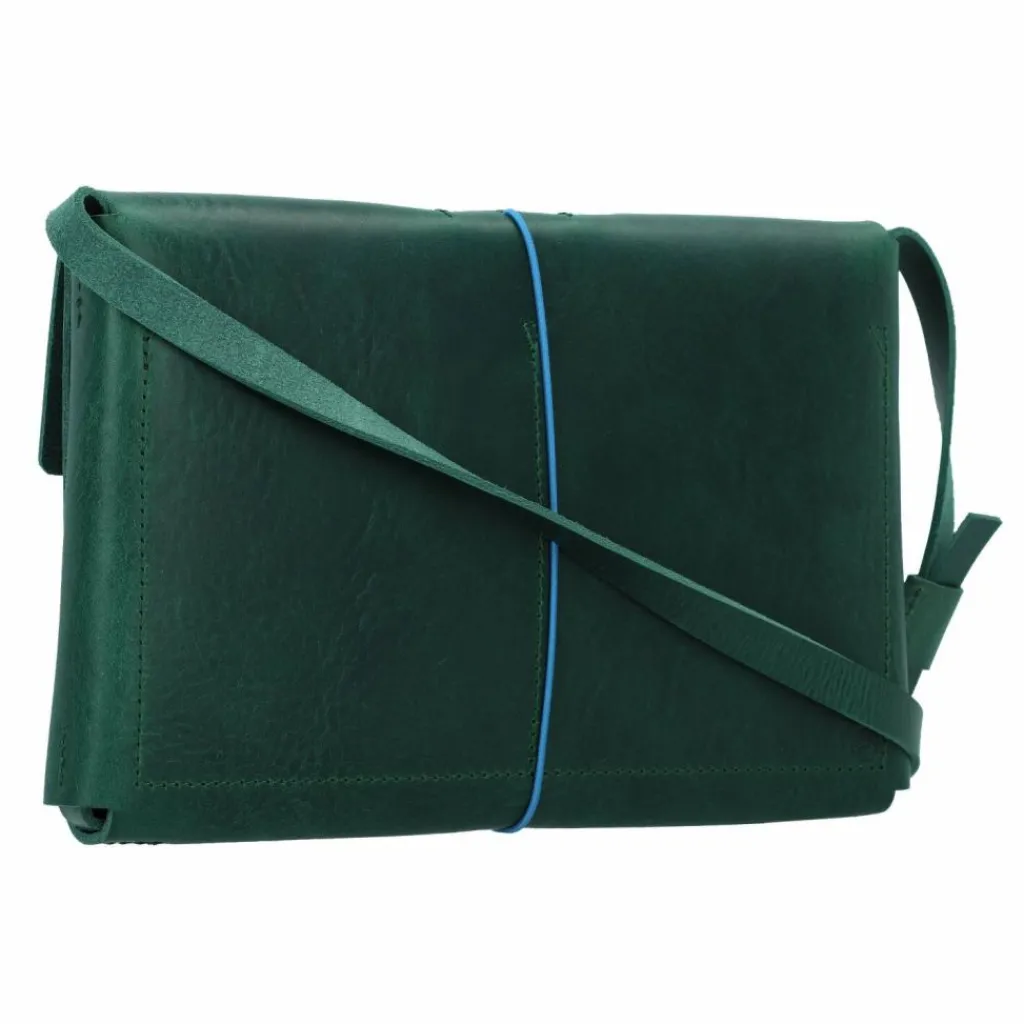 Harold's Keeper Clutch Tasche Leder 26 cm gruen