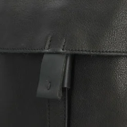 Hot Harold's Lift Umhängetasche Leder 24 cm schwarz