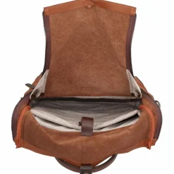 Harold's Lederrucksäcke|Business-Rucksäcke<Mount Ivy Rucksack 35cm Laptopfach cognac/braun