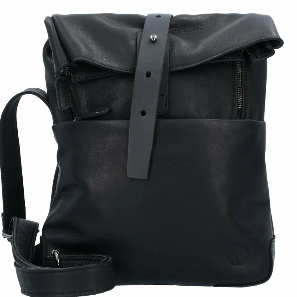 New Harold's Mount Ivy Umhängetasche Leder 24 cm schwarz