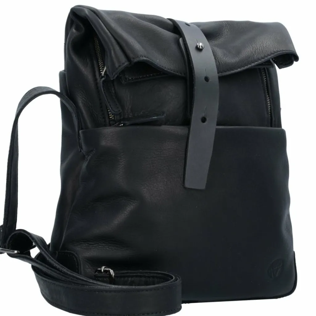 New Harold's Mount Ivy Umhängetasche Leder 24 cm schwarz