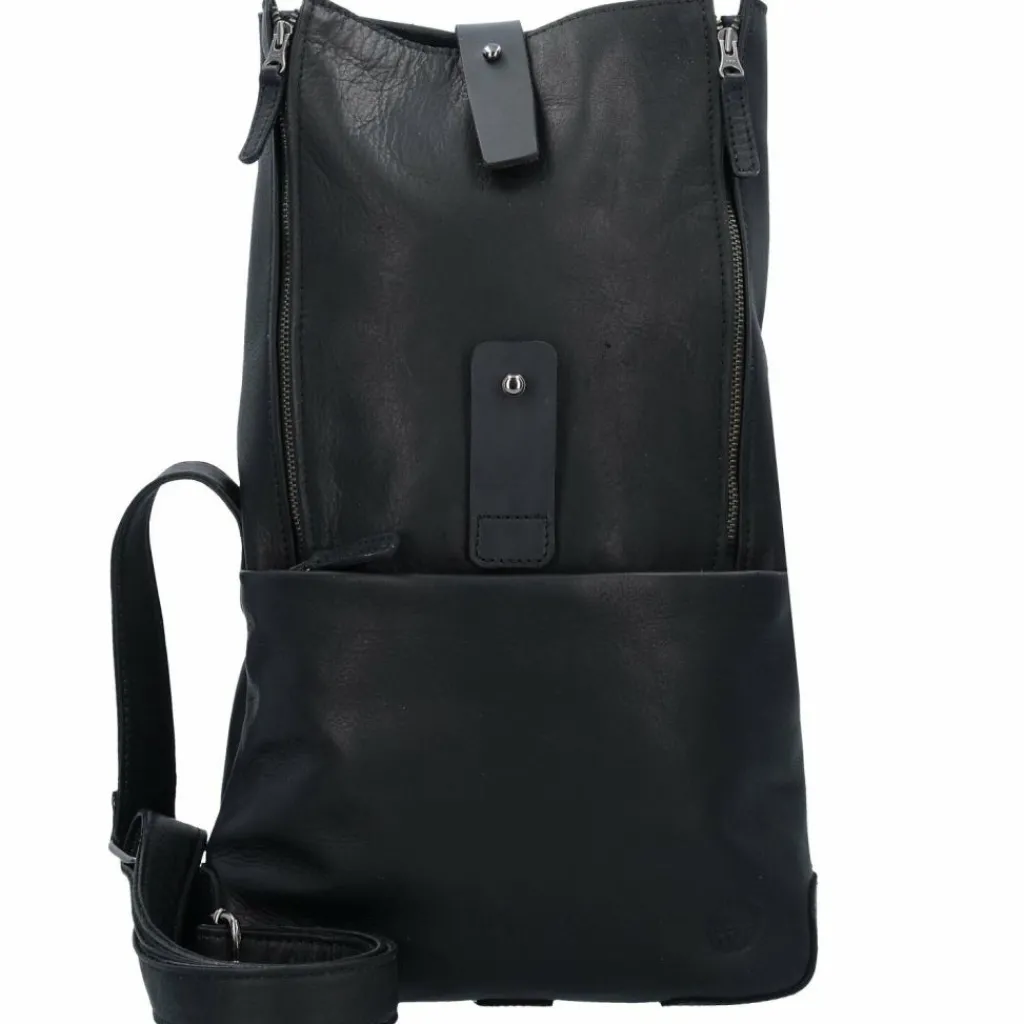 New Harold's Mount Ivy Umhängetasche Leder 24 cm schwarz