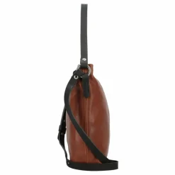 Harold's Schultertaschen<Nabuku Schultertasche Leder 39 cm cognac