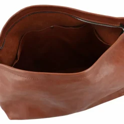 Harold's Schultertaschen<Nabuku Schultertasche Leder 39 cm cognac