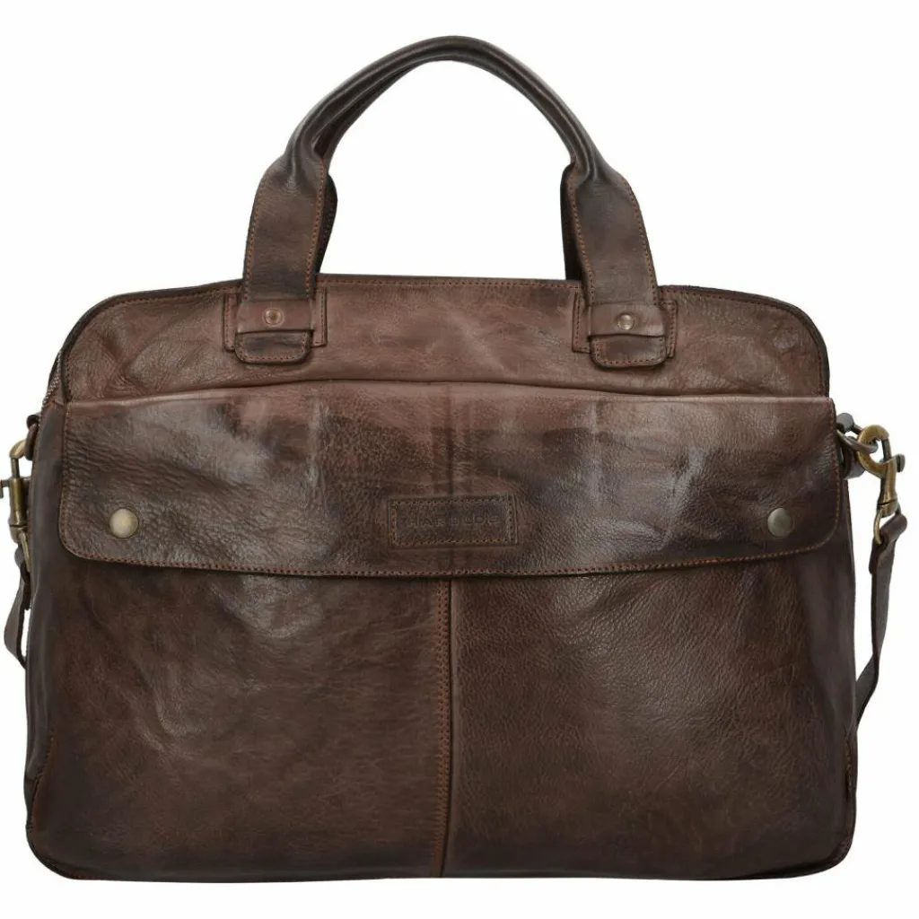 Harold's Saddle Aktentasche Leder 41 cm Laptopfach