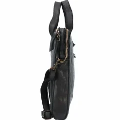 Clearance Harold's Submarine Aktentasche Leder 36 cm schwarz
