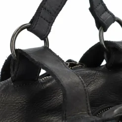 Harold's Lederrucksäcke|City Rucksäcke<Submarine City Rucksack Leder 33 cm schwarz