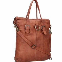 Outlet Harold's Submarine City Rucksack Leder 34 cm cognac