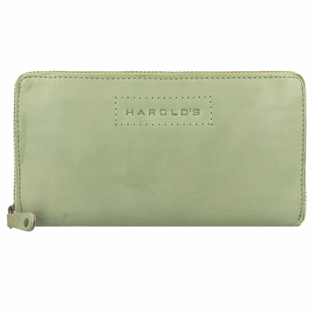 Outlet Harold's Submarine Geldbörse Leder 19 cm lindgrün