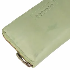 Outlet Harold's Submarine Geldbörse Leder 19 cm lindgrün
