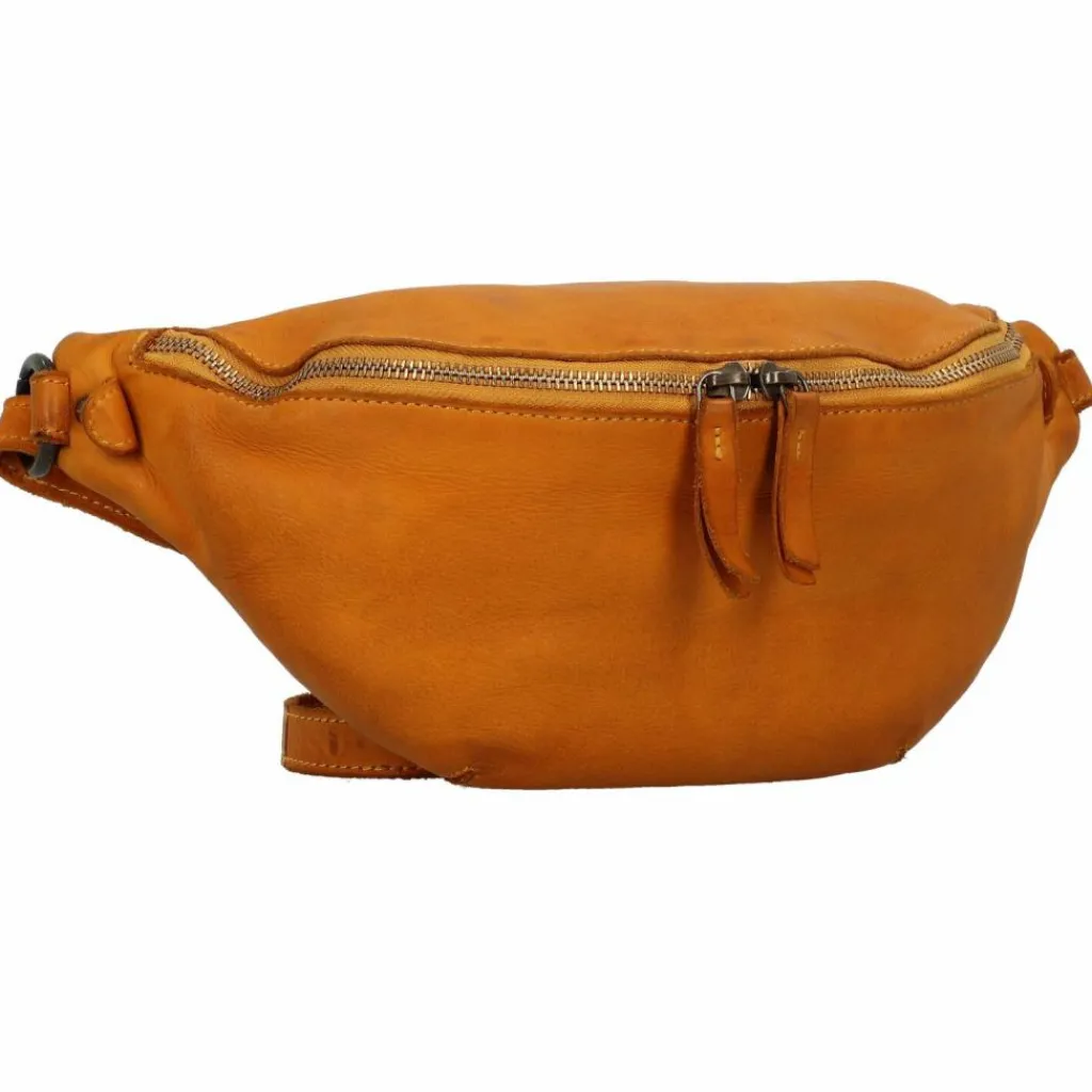 Outlet Harold's Submarine Gürteltasche Leder 33 cm gelb