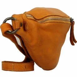 Outlet Harold's Submarine Gürteltasche Leder 33 cm gelb