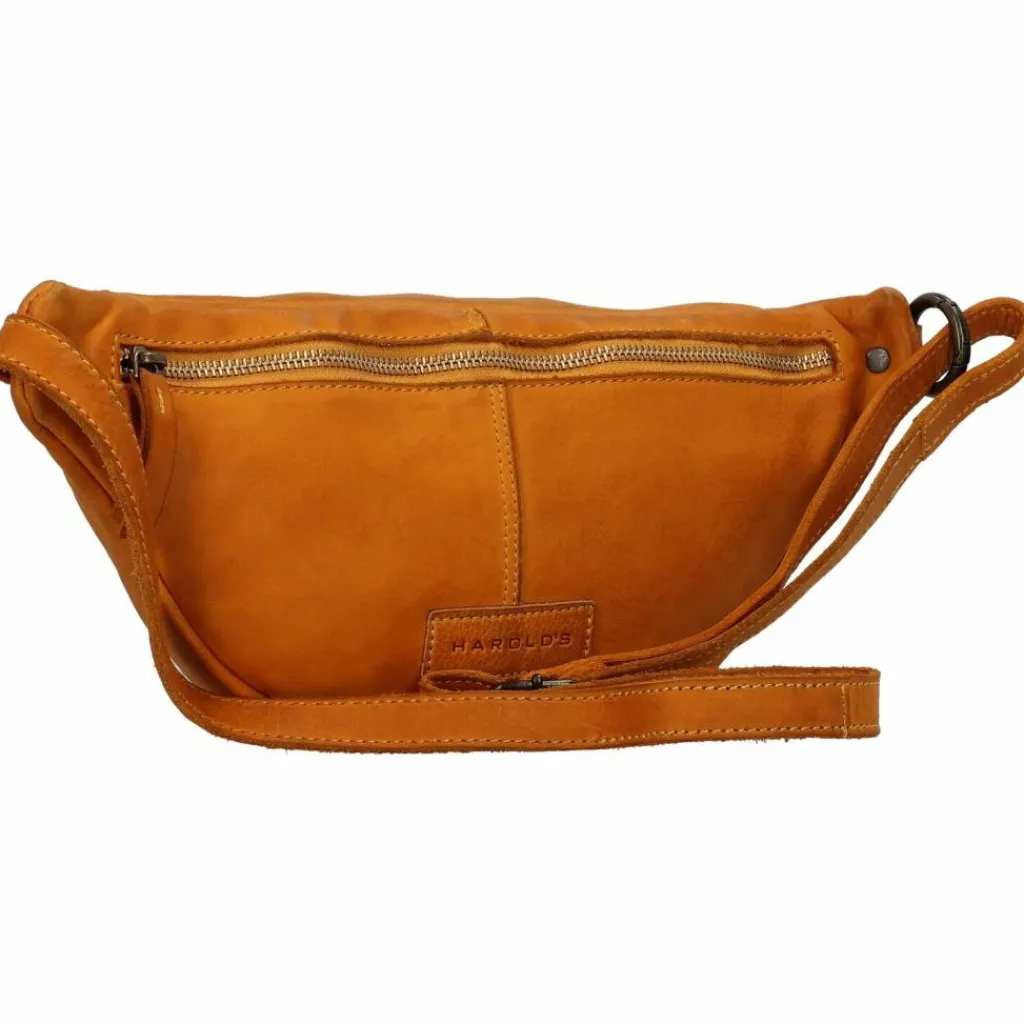 Outlet Harold's Submarine Gürteltasche Leder 33 cm gelb