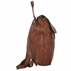 New Harold's Submarine Rucksack Leder 33 cm cognac