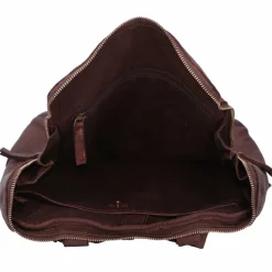 Harold's Lederrucksäcke|Daypacks<Submarine Rucksack Leder 32 cm Laptopfach braun