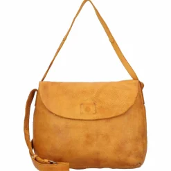 Best Harold's Submarine Schultertasche L Leder 28 cm gelb