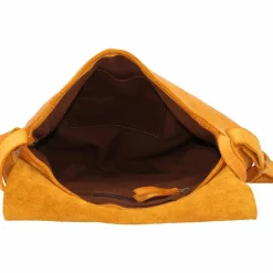 Best Harold's Submarine Schultertasche L Leder 28 cm gelb