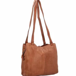 Outlet Harold's Submarine Schultertasche Leder 31 cm cognac