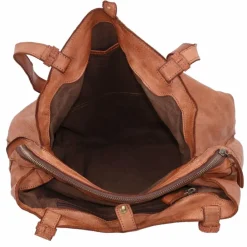 Outlet Harold's Submarine Schultertasche Leder 31 cm cognac