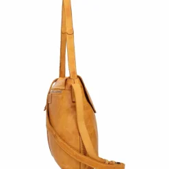 Outlet Harold's Submarine Schultertasche Leder 22 cm gelb