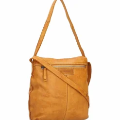 Outlet Harold's Submarine Schultertasche Leder 22 cm gelb