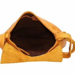 Outlet Harold's Submarine Schultertasche Leder 22 cm gelb