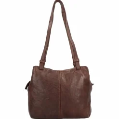 Harold's Henkeltaschen|Schultertaschen<Submarine Schultertasche Leder 31 cm braun