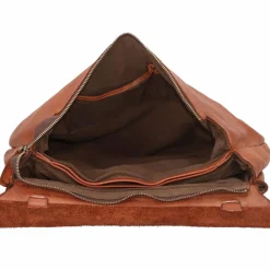 Harold's Henkeltaschen|Schultertaschen<Submarine Schultertasche Leder 45 cm cognac