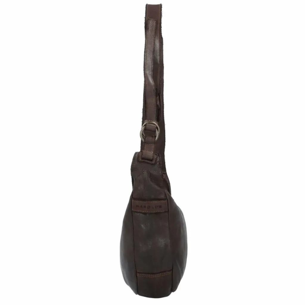 Online Harold's Submarine Schultertasche Leder 39 cm braun