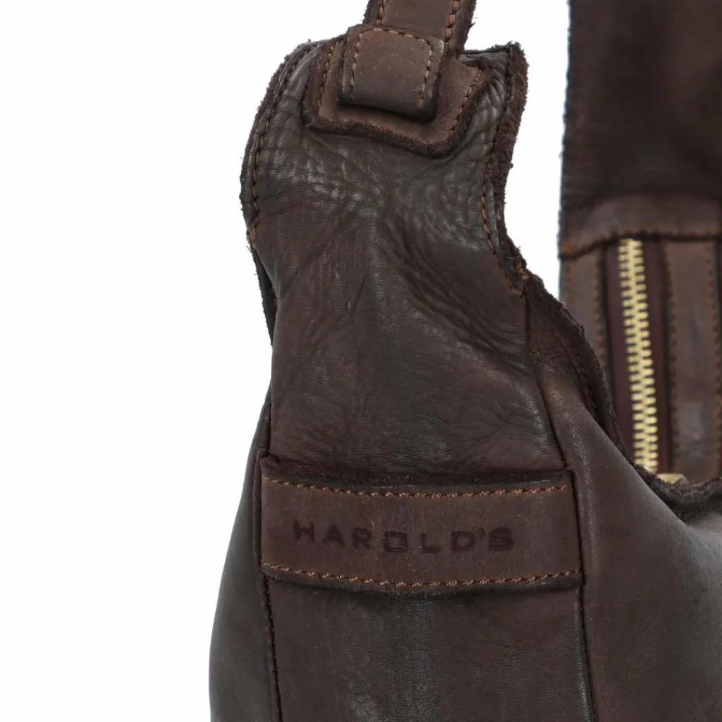 Online Harold's Submarine Schultertasche Leder 39 cm braun