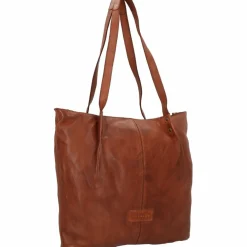 Harold's Shopper|Schultertaschen<Submarine Shopper Tasche Leder 39 cm cognac
