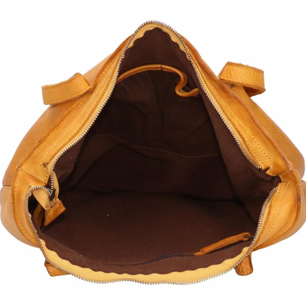 Harold's Shopper|Schultertaschen<Submarine Shopper Tasche Leder 39 cm yellow