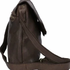 New Harold's Submarine Umhängetasche Leder 21 cm brown