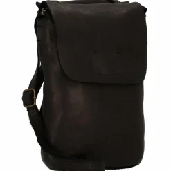 Discount Harold's Submarine Umhängetasche Leder 15 cm schwarz