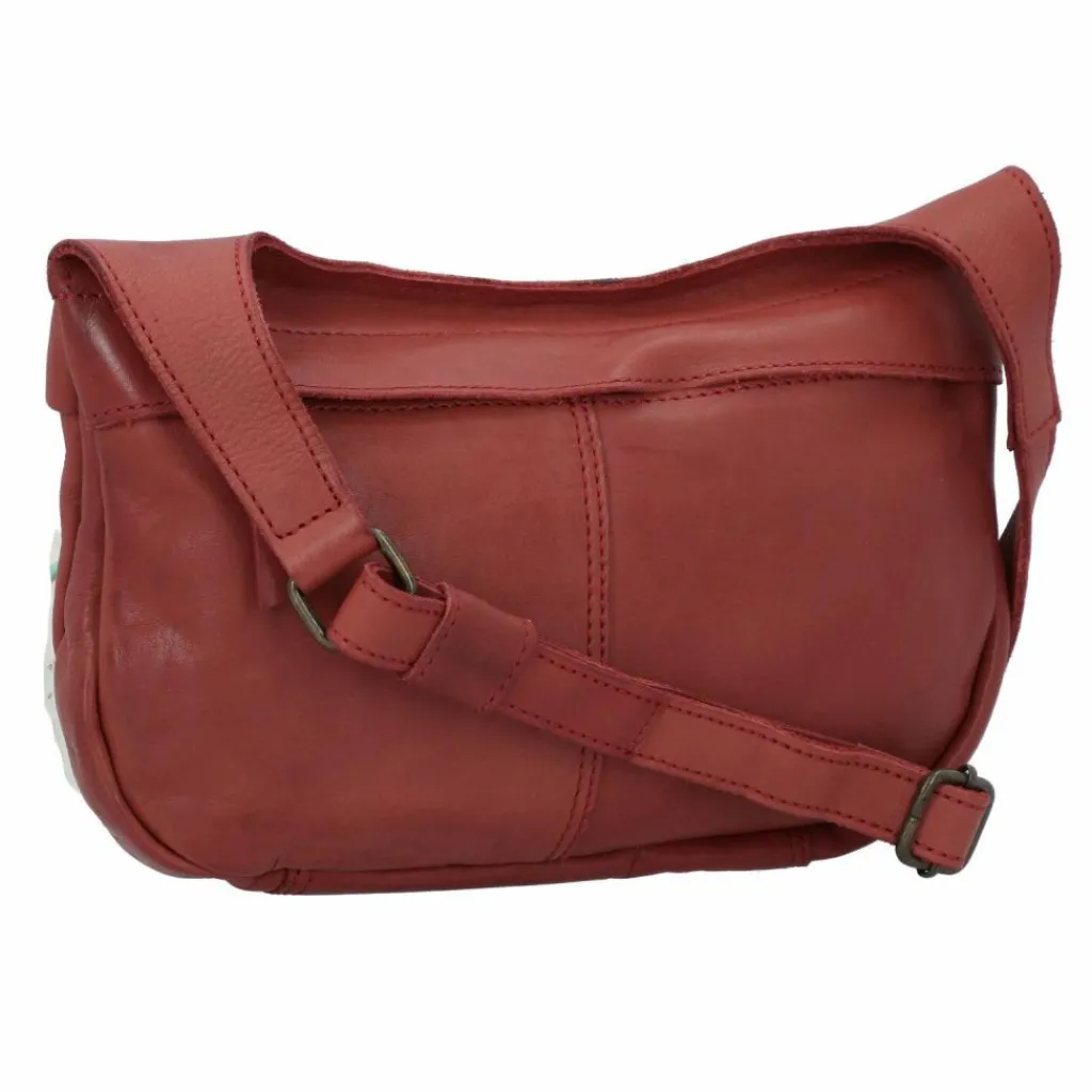 Harold's Umhängetaschen<Submarine Umhängetasche Leder 28 cm rot