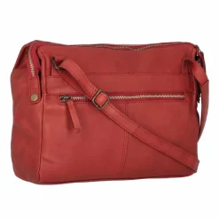 Hot Harold's Submarine Umhängetasche Leder 32 cm rot