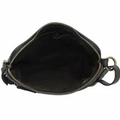 Harold's Umhängetaschen<Submarine Umhängetasche Leder 26 cm schwarz