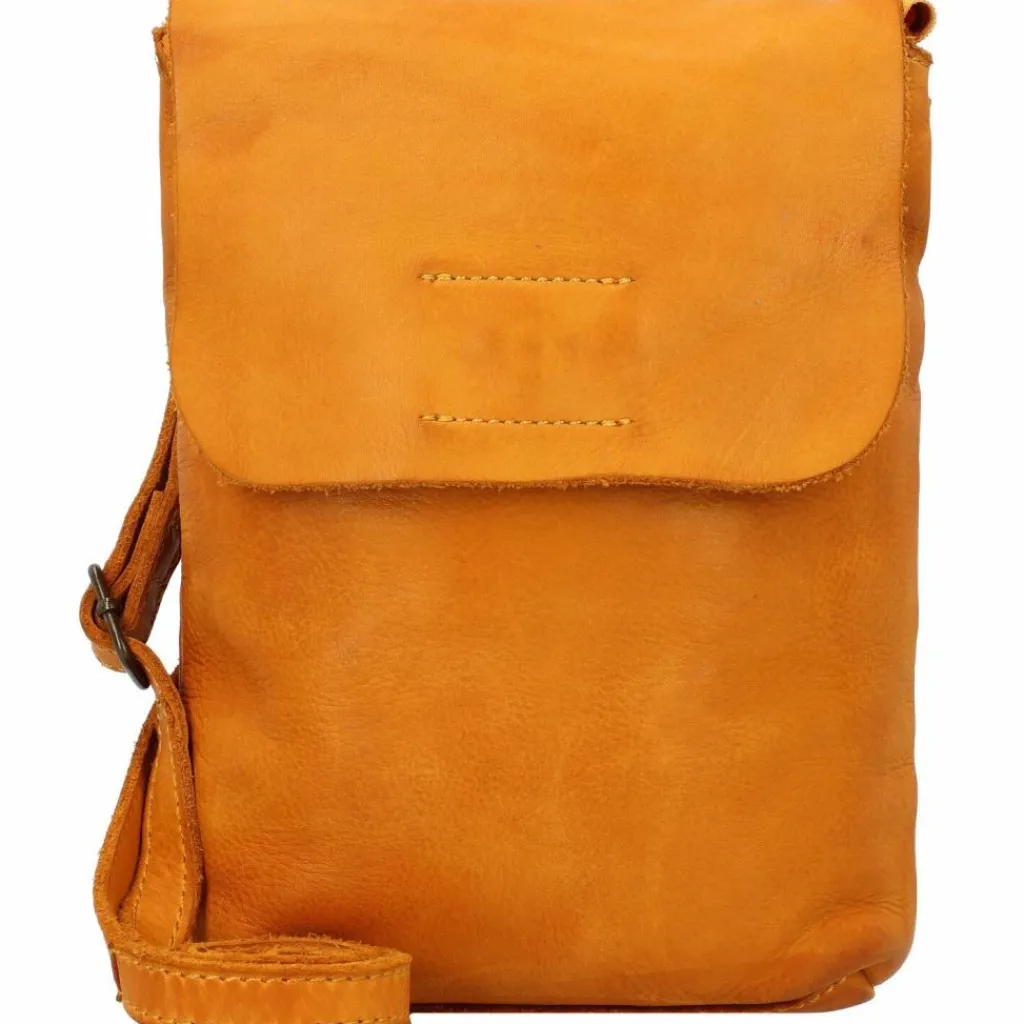 Sale Harold's Submarine Umhängetasche Leder 15 cm gelb