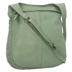 Harold's Umhängetaschen<Submarine Umhängetasche Leder 25 cm lindgrün