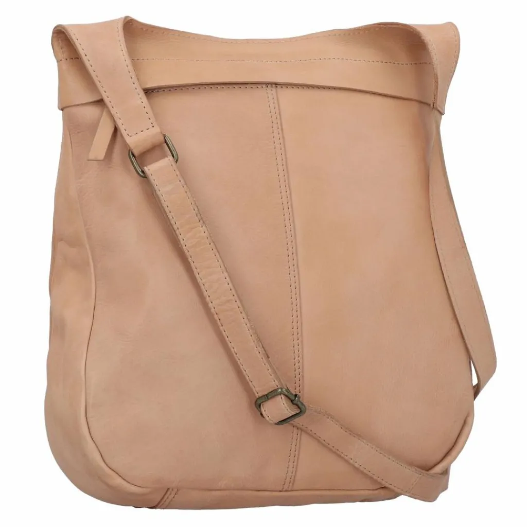 Harold's Submarine Umhängetasche Leder 25 cm caramel