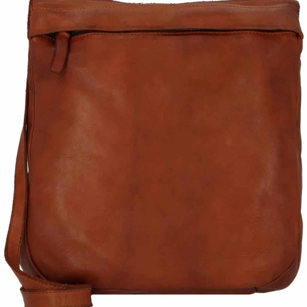 Harold's Umhängetaschen<Submarine Umhängetasche Leder 25 cm cognac