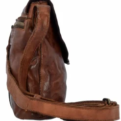 Outlet Harold's Submarine Umhängetasche Leder 21 cm cognac