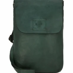 Harold's Umhängetaschen<Submarine Umhängetasche Leder 15 cm grün