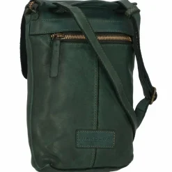 Harold's Umhängetaschen<Submarine Umhängetasche Leder 15 cm grün