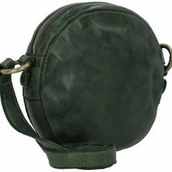 Best Harold's Submarine Umhängetasche Leder 18 cm grün