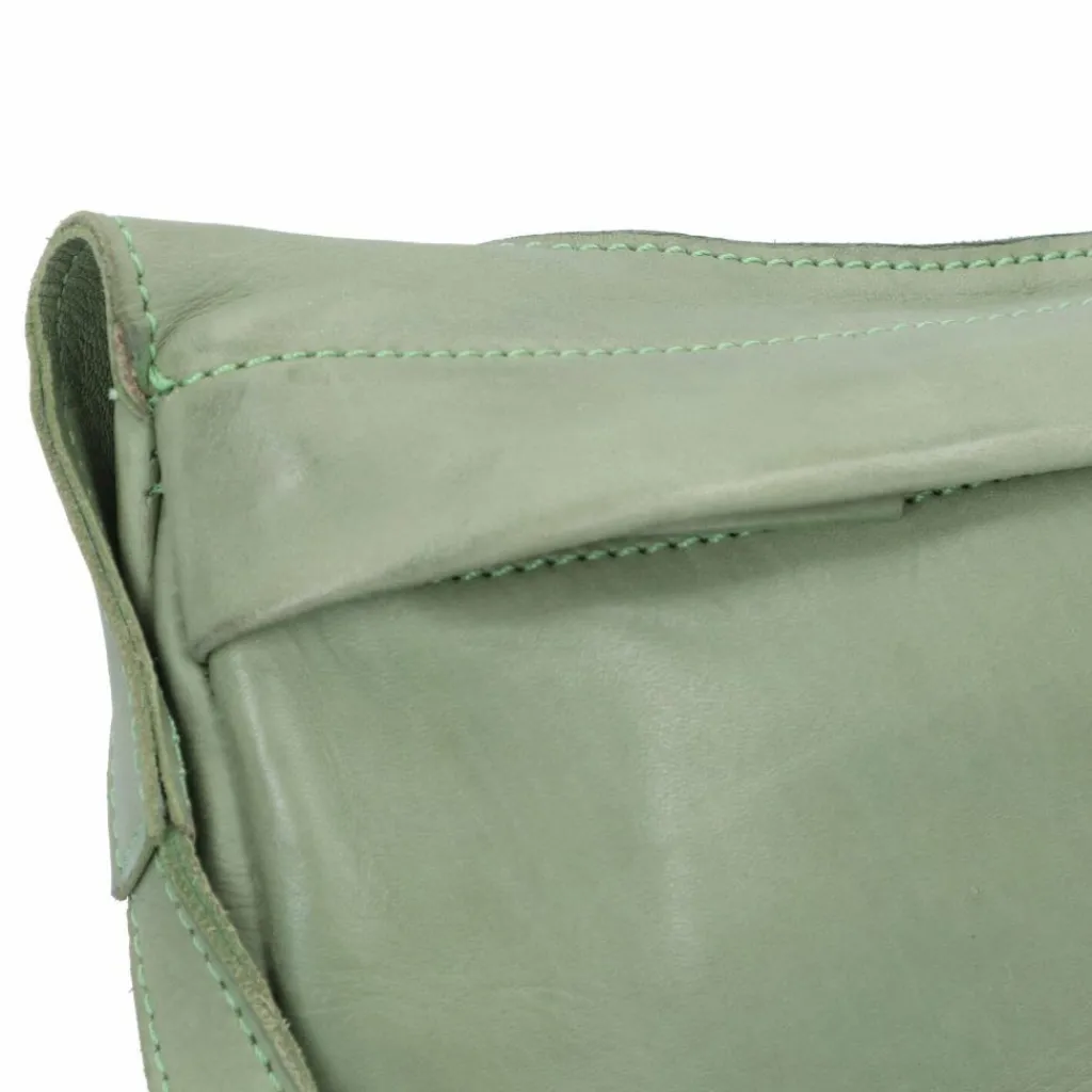 Best Harold's Submarine Umhängetasche Leder 28 cm lindgruen