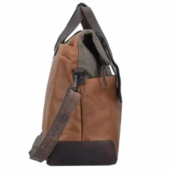 Outlet Harold's Twister Aktentasche Leder 49 cm Laptopfach natur