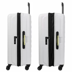 Hedgren Hartgepäck|4-Rollen Koffer<Comby Grip L Exp 4 Rollen Trolley L 74 cm mit Dehnfalte vaporous grey