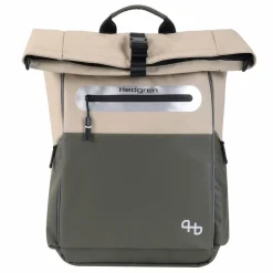 Hedgren Commute Bike Chain Fahrradrucksack RFID Schutz 53 cm beige-olive