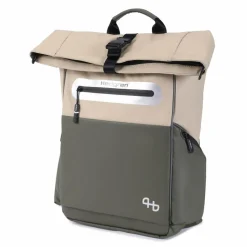 Hedgren Commute Bike Chain Fahrradrucksack RFID Schutz 53 cm beige-olive